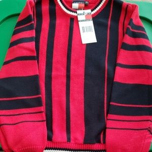 Red & Blue sweater